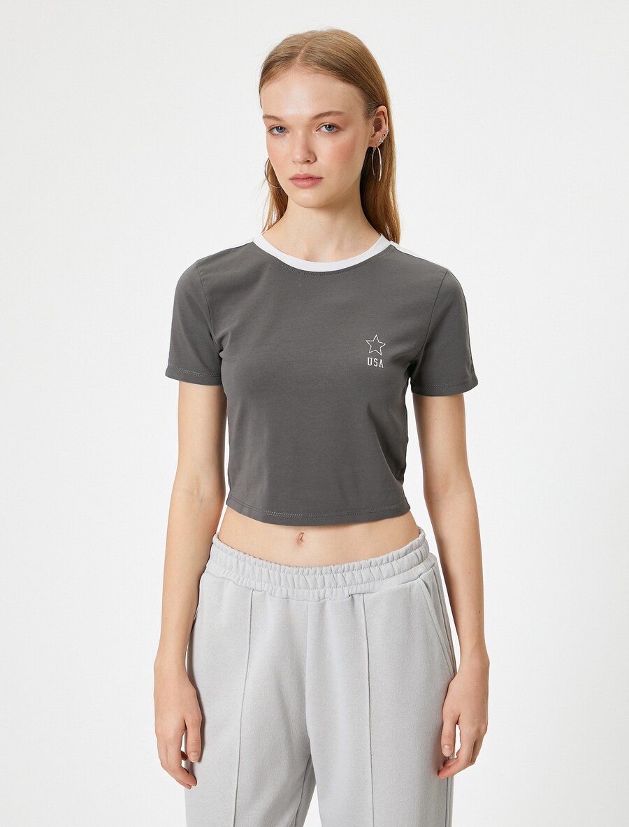 Рубашка Koton, антрацит
Рубашка Koton, антрацит