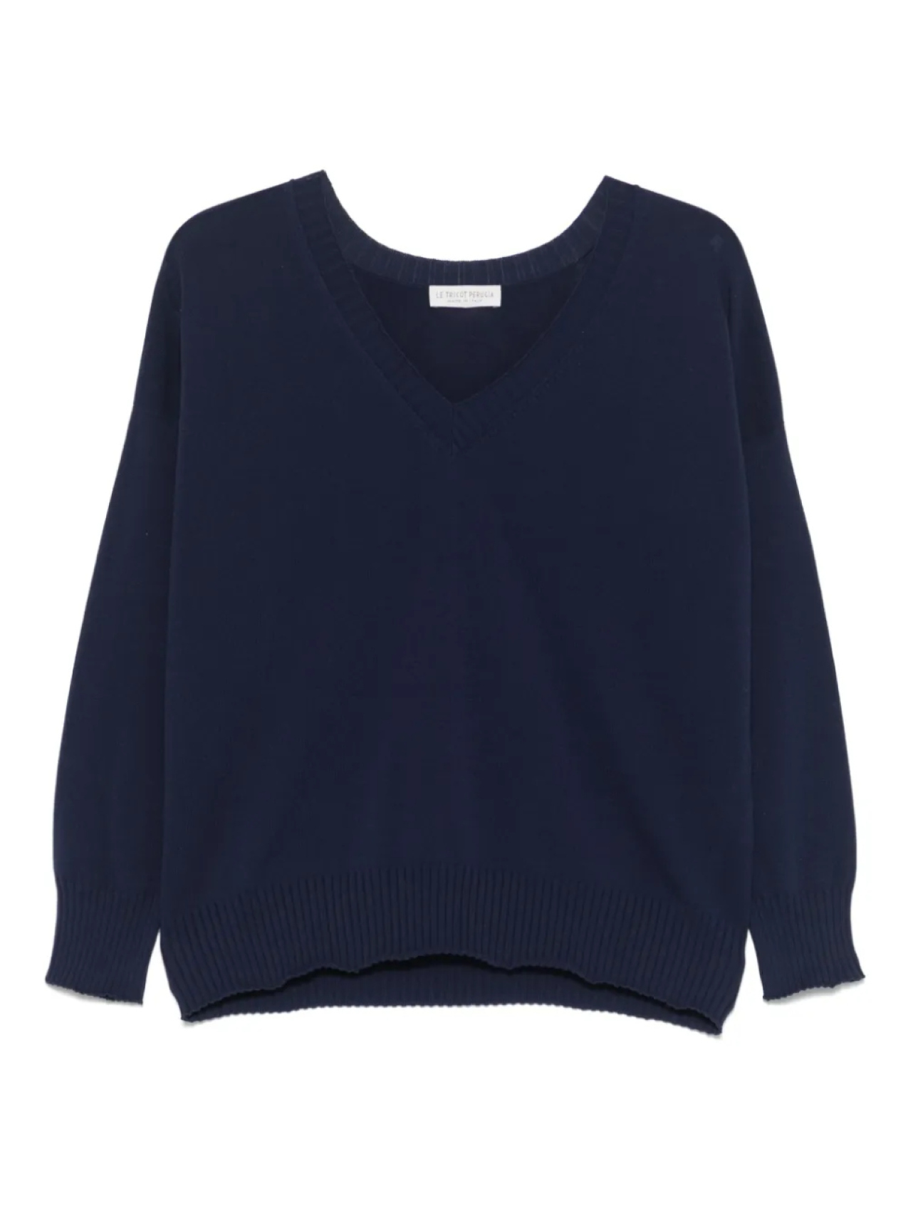 Свитер с круглым вырезом Le Tricot Perugia, синий
Свитер с круглым вырезом Le Tricot Perugia, синий