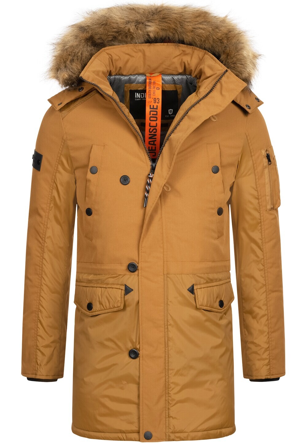 Зимняя парка INDICODE JEANS Jarl, коричневый
Зимняя парка INDICODE JEANS Jarl, коричневый