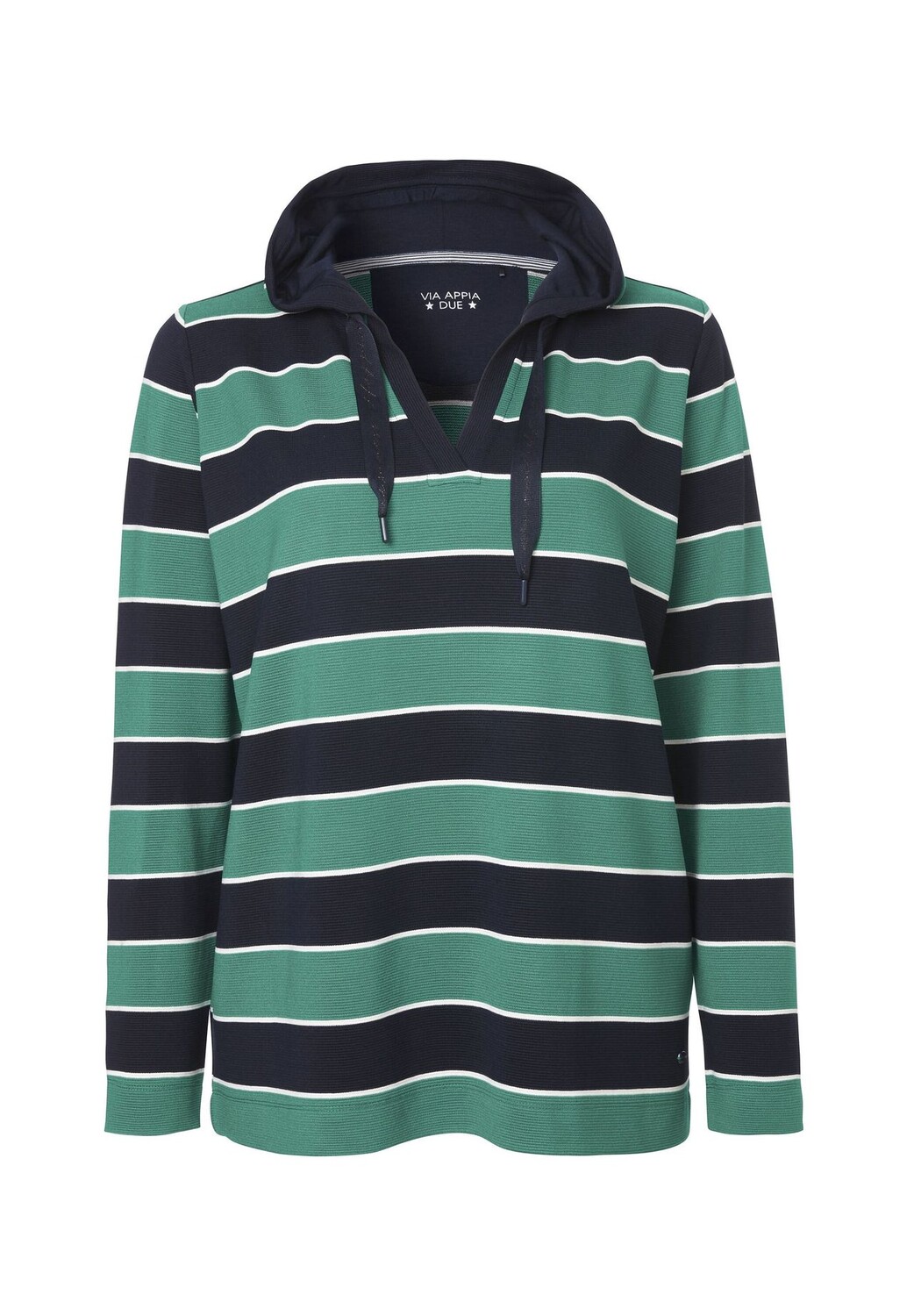 Толстовка Спортивная толстовка с капюшоном и блестящими деталями Via Appia -Due-, цвет Marine Multicolor
Толстовка Спортивная толстовка с капюшоном и блестящими деталями Via Appia -Due-, цвет Marine Multicolor