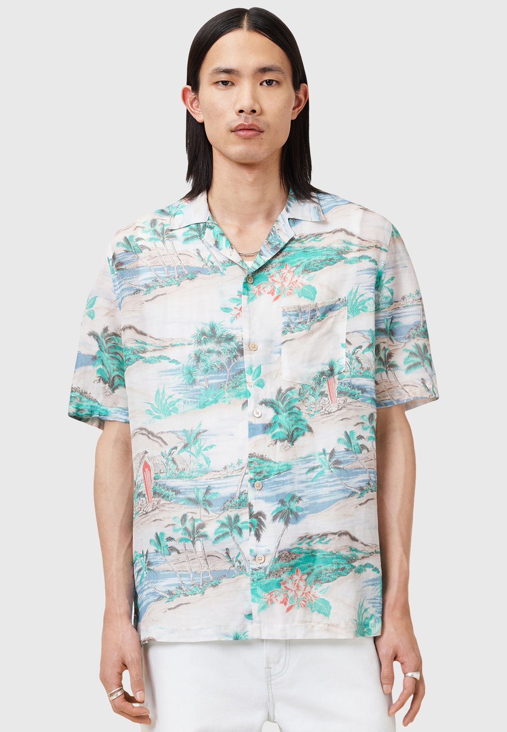 Рубашка BIARRITZ AllSaints, белый
Рубашка BIARRITZ AllSaints, белый