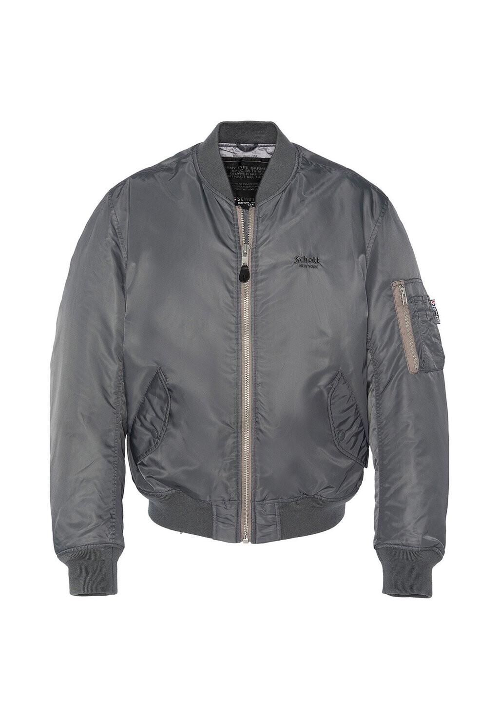 Куртка-бомбер MACAMPSRS Schott, серый
Куртка-бомбер MACAMPSRS Schott, серый