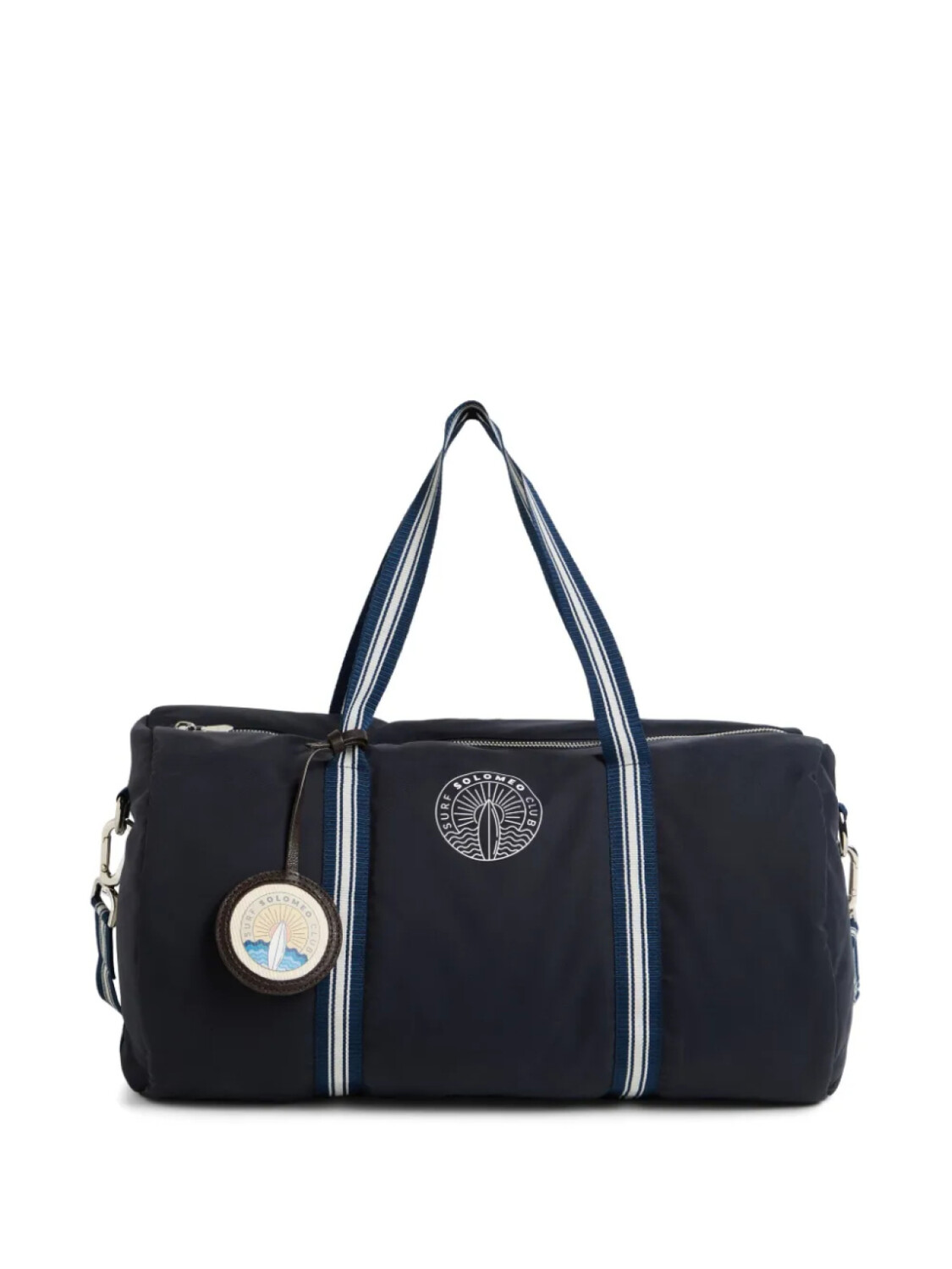 Детская дорожная сумка с принтом «Surf» от Brunello Cucinelli Brunello Cucinelli Kids, синий 
Детская дорожная сумка с принтом «Surf» от Brunello Cucinelli Brunello Cucinelli Kids, синий