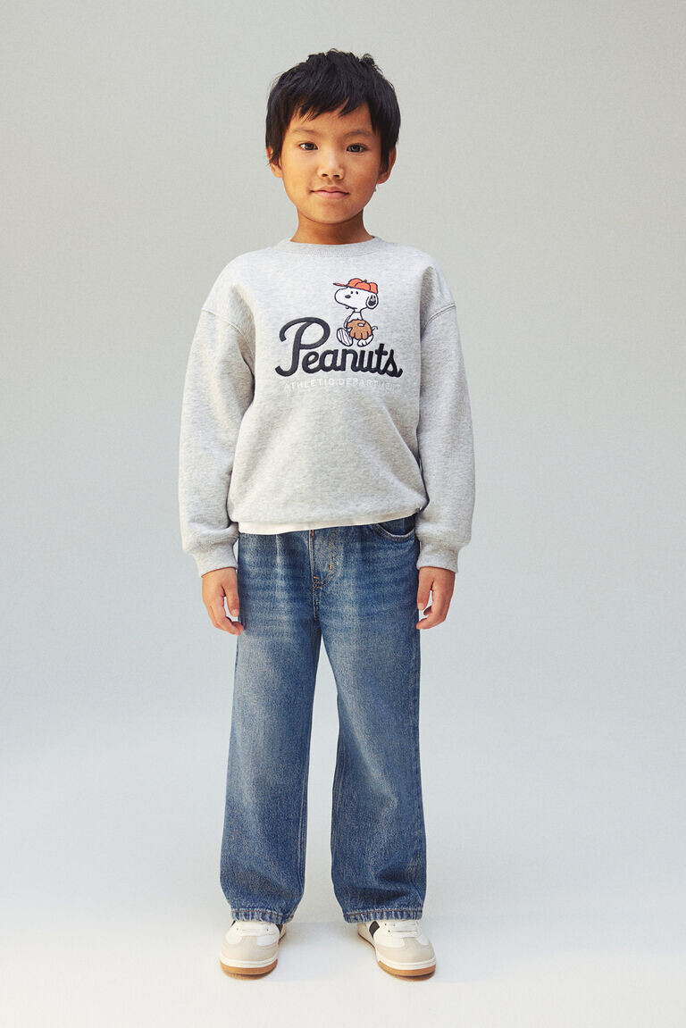 Толстовка оверсайз с принтом H&M, серый
Толстовка оверсайз с принтом H&M, серый