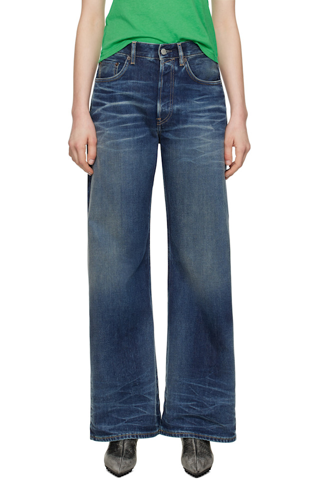 Джинсы 2021f свободного кроя Acne Studios, синий
Джинсы 2021f свободного кроя Acne Studios, синий