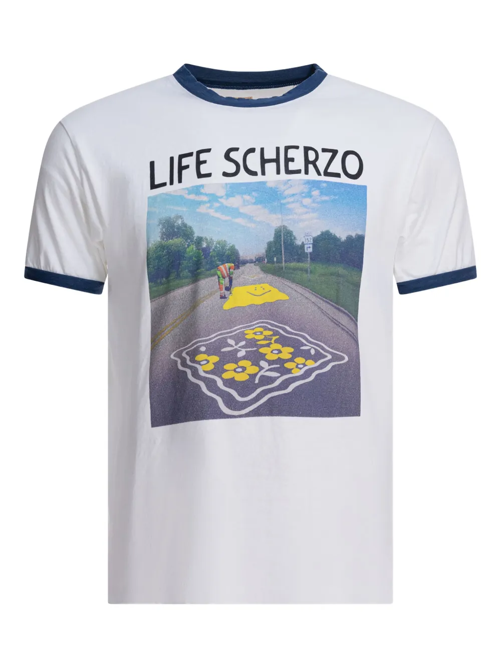 Футболка с графичным принтом KAPITAL, белый
Футболка с графичным принтом KAPITAL, белый