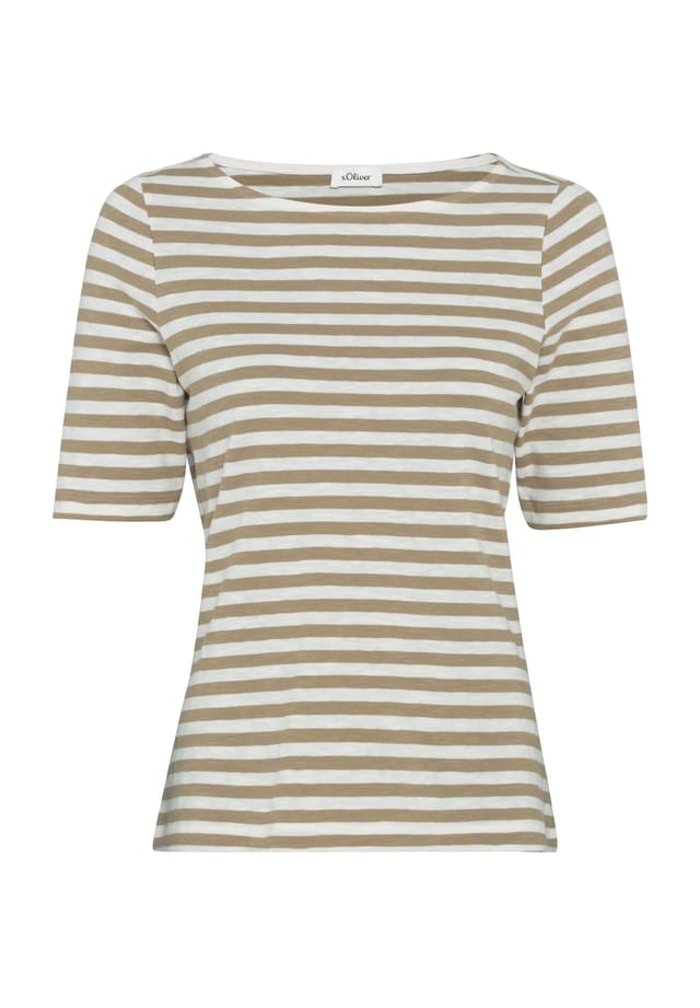 Хлопковая футболка S.Oliver, коричневый
Хлопковая футболка S.Oliver, коричневый