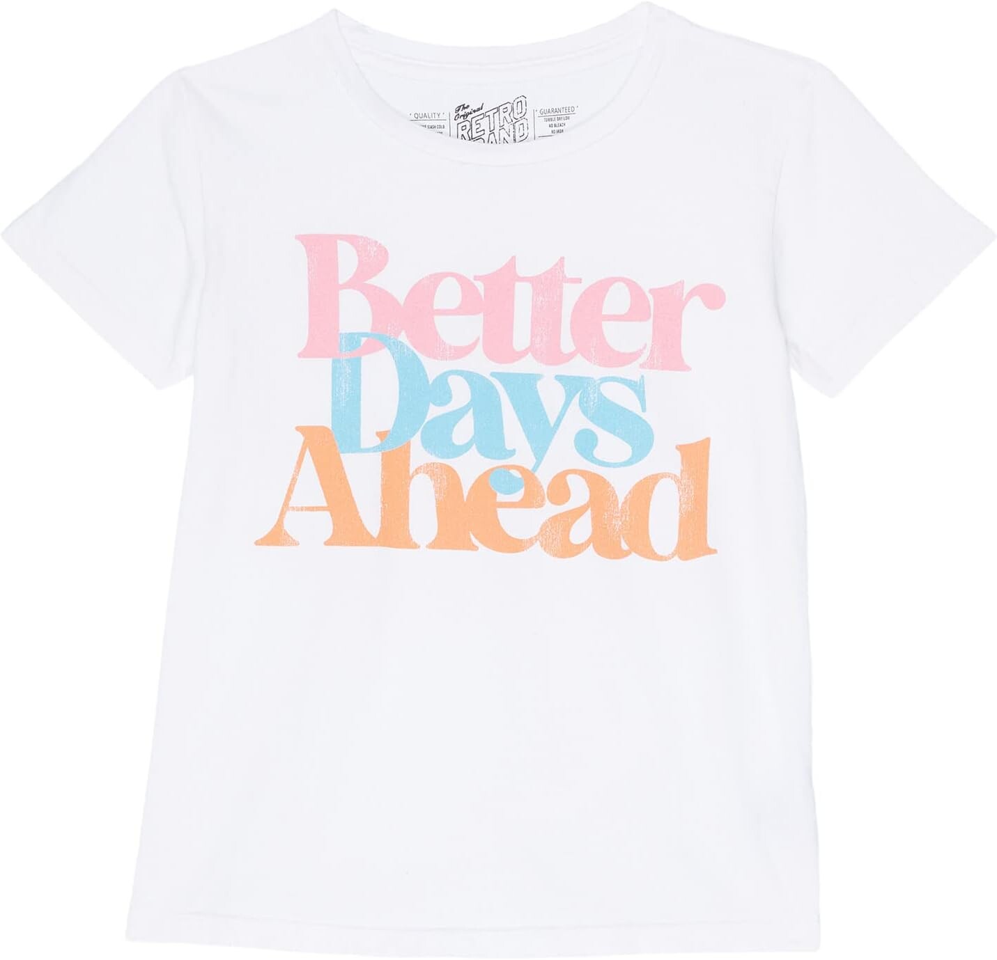 Футболка The Original Retro Brand Kids Better Days Ahead Cotton Crew Neck Tee, белый
Футболка The Original Retro Brand Kids Better Days Ahead Cotton Crew Neck Tee, белый