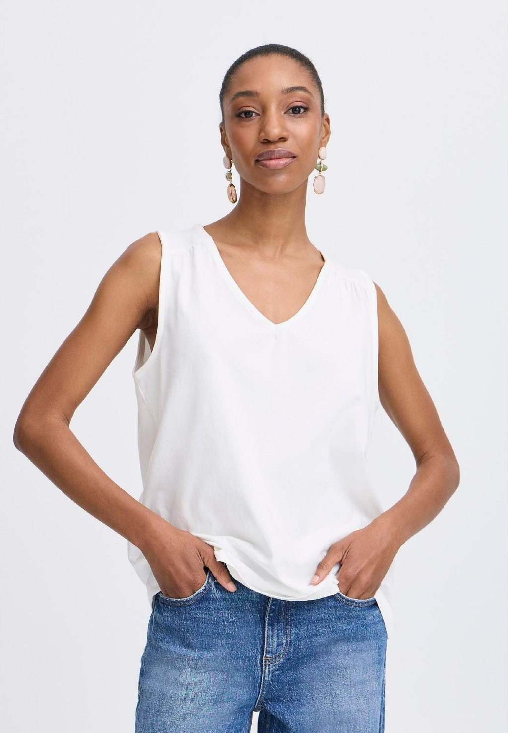 Топ PANDINNA b.young by Zalando, белый 
Топ PANDINNA b.young by Zalando, белый