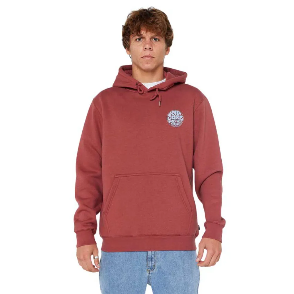 Худи Rip Curl Wetsuit Icon, красный 
Худи Rip Curl Wetsuit Icon, красный