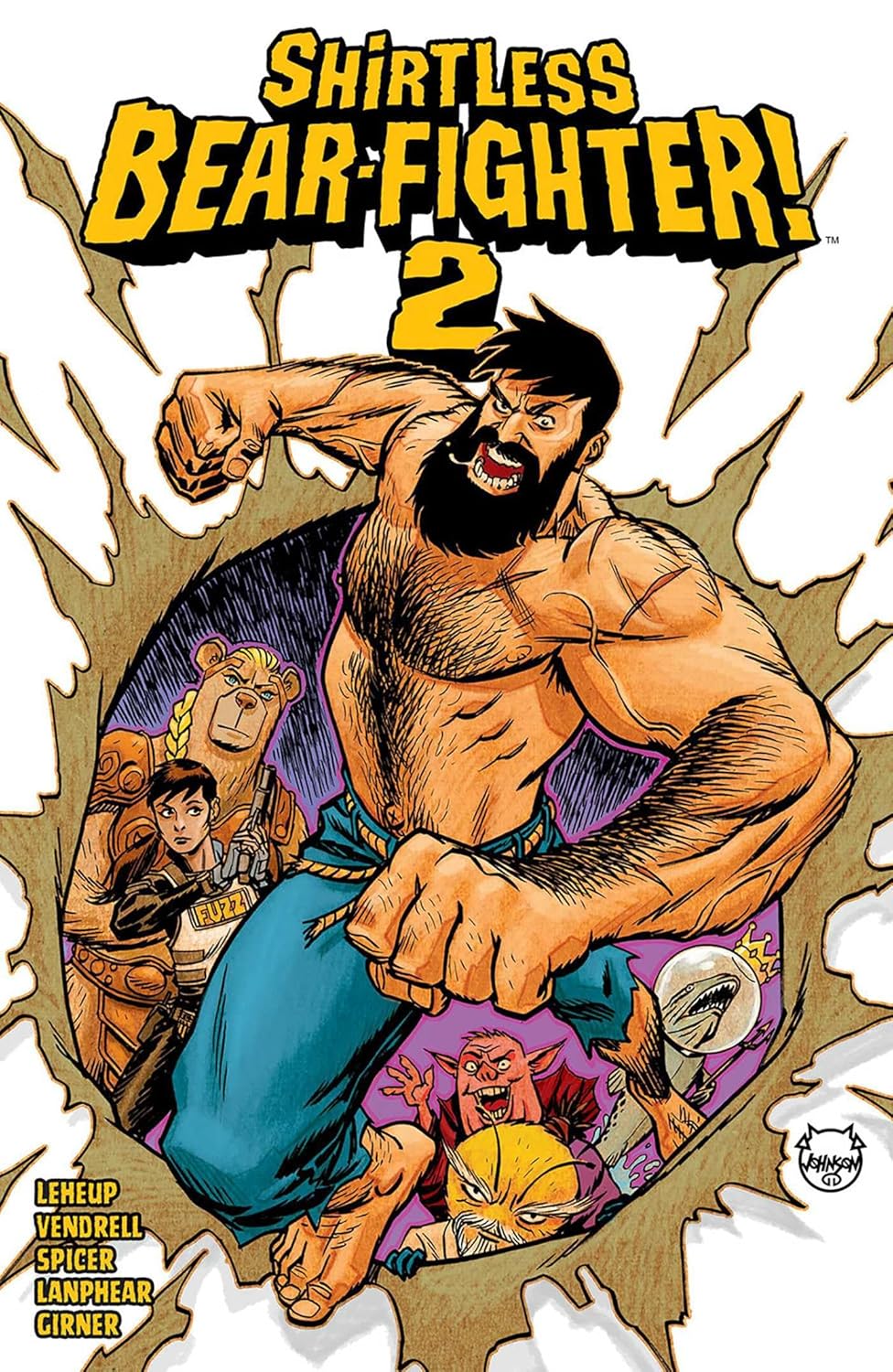 Shirtless Bear-Fighter! Volume 2 (Image Comics)
Shirtless Bear-Fighter! Volume 2 (Image Comics)