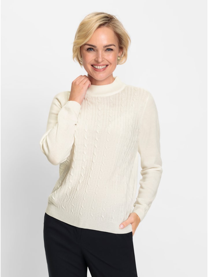 Свитер с воротником-стойкой цвета экрю WITT WEIDEN
Свитер с воротником-стойкой цвета экрю WITT WEIDEN