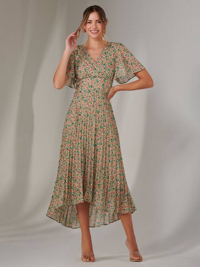 Цветочное плиссированное платье миди Jolie Moi, цвет Beige/Multi
Цветочное плиссированное платье миди Jolie Moi, цвет Beige/Multi