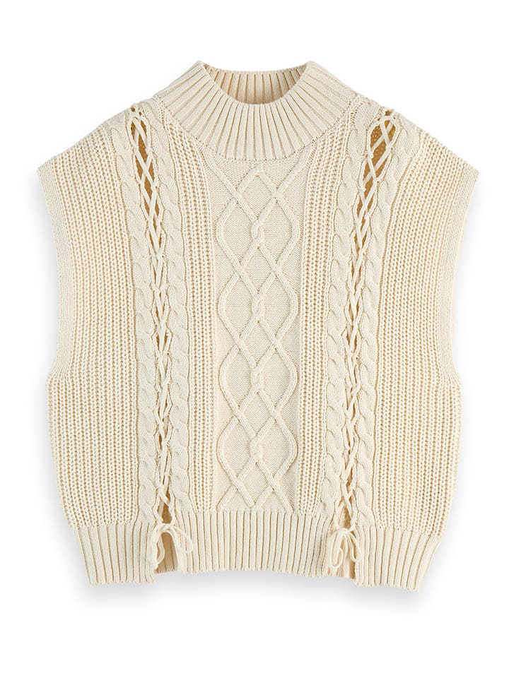 Жилет-свитер Scotch & Soda, кремовый
Жилет-свитер Scotch & Soda, кремовый