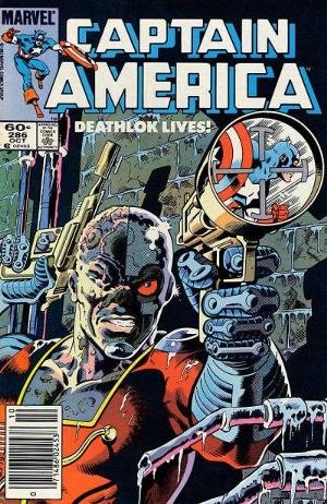 Captain America #286 "Deathlok Appearance" (MARVEL COMICS)
Captain America #286 "Deathlok Appearance" (MARVEL COMICS)