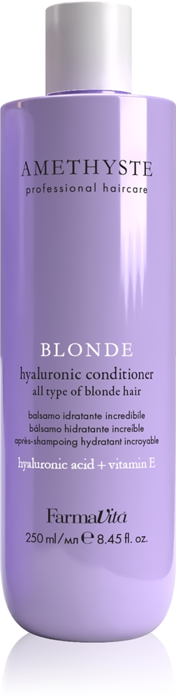 Кондиционер для светлых волос «Аметист» с фиолетовыми пигментами Farmavita, 250 мл
Кондиционер для светлых волос «Аметист» с фиолетовыми пигментами Farmavita, 250 мл