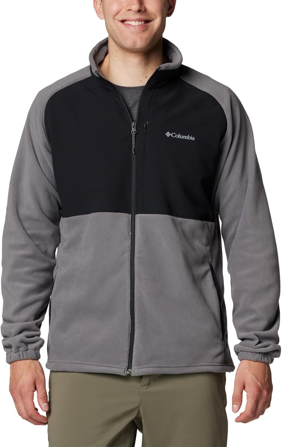 Columbia мужская флисовая куртка Sage Peak с молнией, City Grey/Black
Columbia мужская флисовая куртка Sage Peak с молнией, City Grey/Black