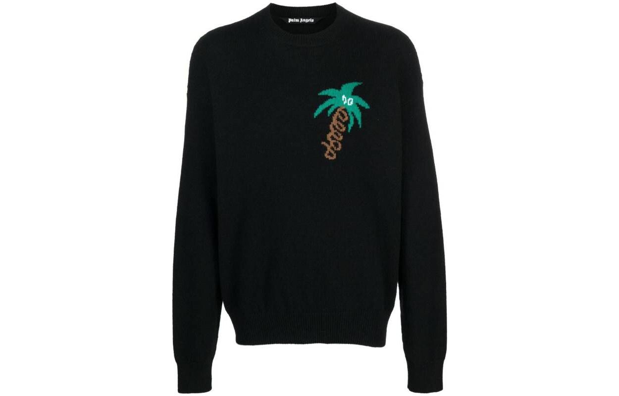 Свитер мужской черный Palm Angels, черный
Свитер мужской черный Palm Angels, черный