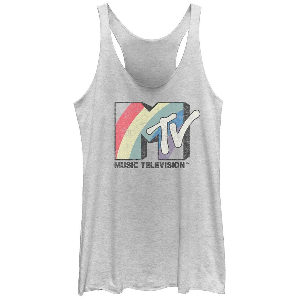 Детская майка MTV Vintage с радужным принтом и логотипом Racerback Licensed Character, цвет White Heather
Детская майка MTV Vintage с радужным принтом и логотипом Racerback Licensed Character, цвет White Heather