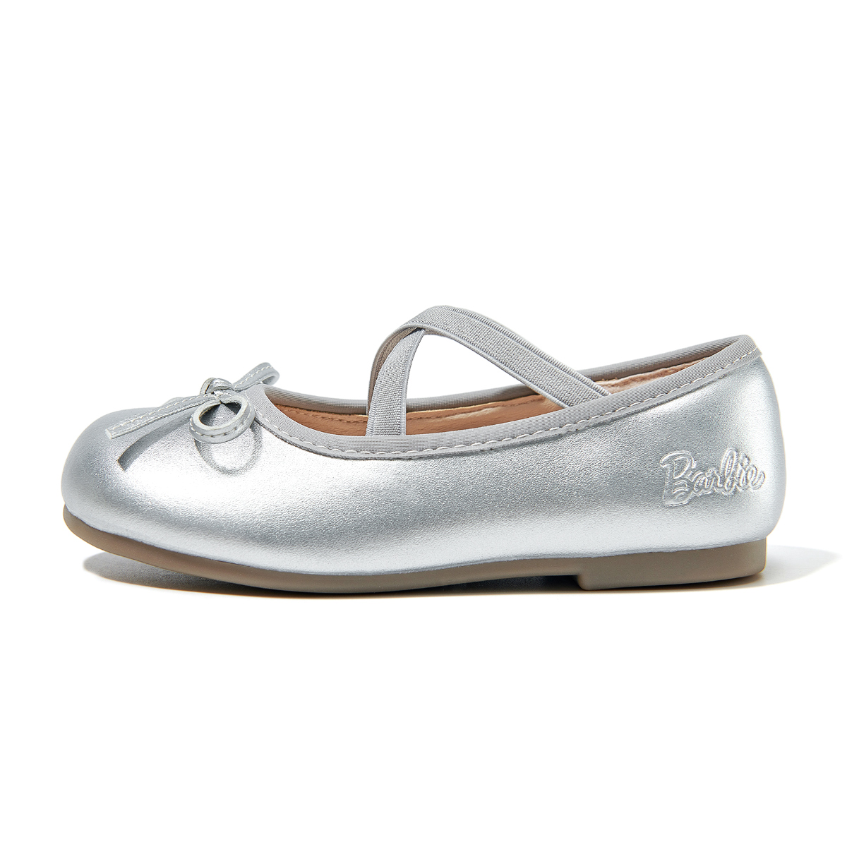 Детская кожаная обувь Детская Barbie, серебряный
Детская кожаная обувь Детская Barbie, серебряный