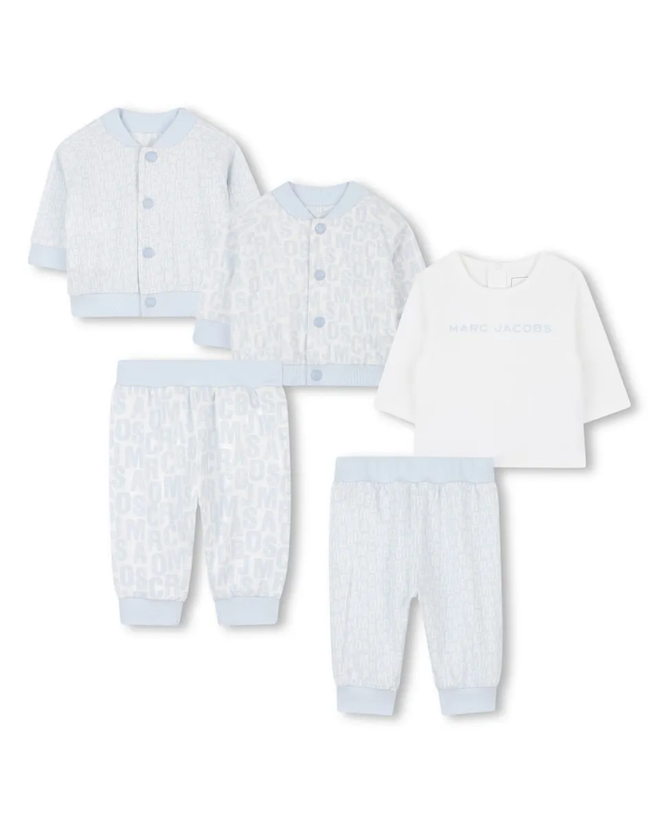 Детский комплект в голубом цвете из хлопка Marc Jacobs, светло-голубой
Детский комплект в голубом цвете из хлопка Marc Jacobs, светло-голубой