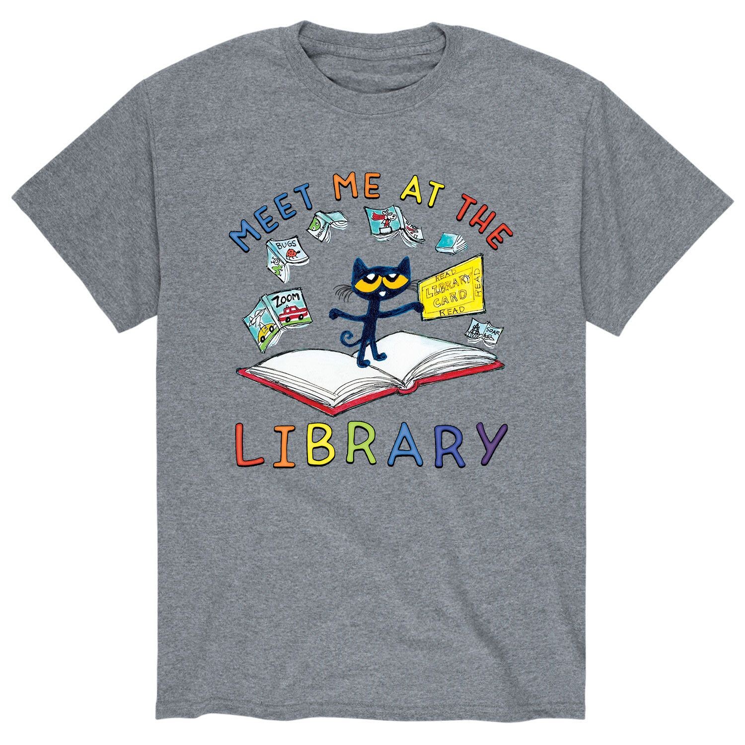 Мужская футболка Pete The Cat Meet At Library Licensed Character
Мужская футболка Pete The Cat Meet At Library Licensed Character