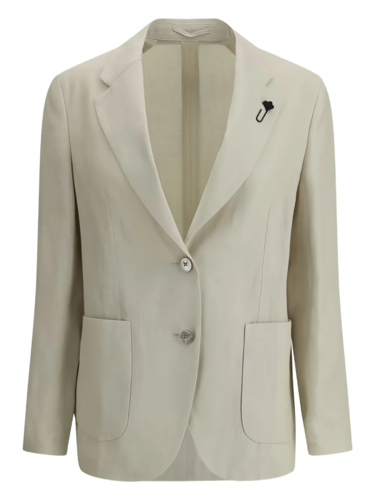 Льняной блейзер Lardini, нейтральный
Льняной блейзер Lardini, нейтральный