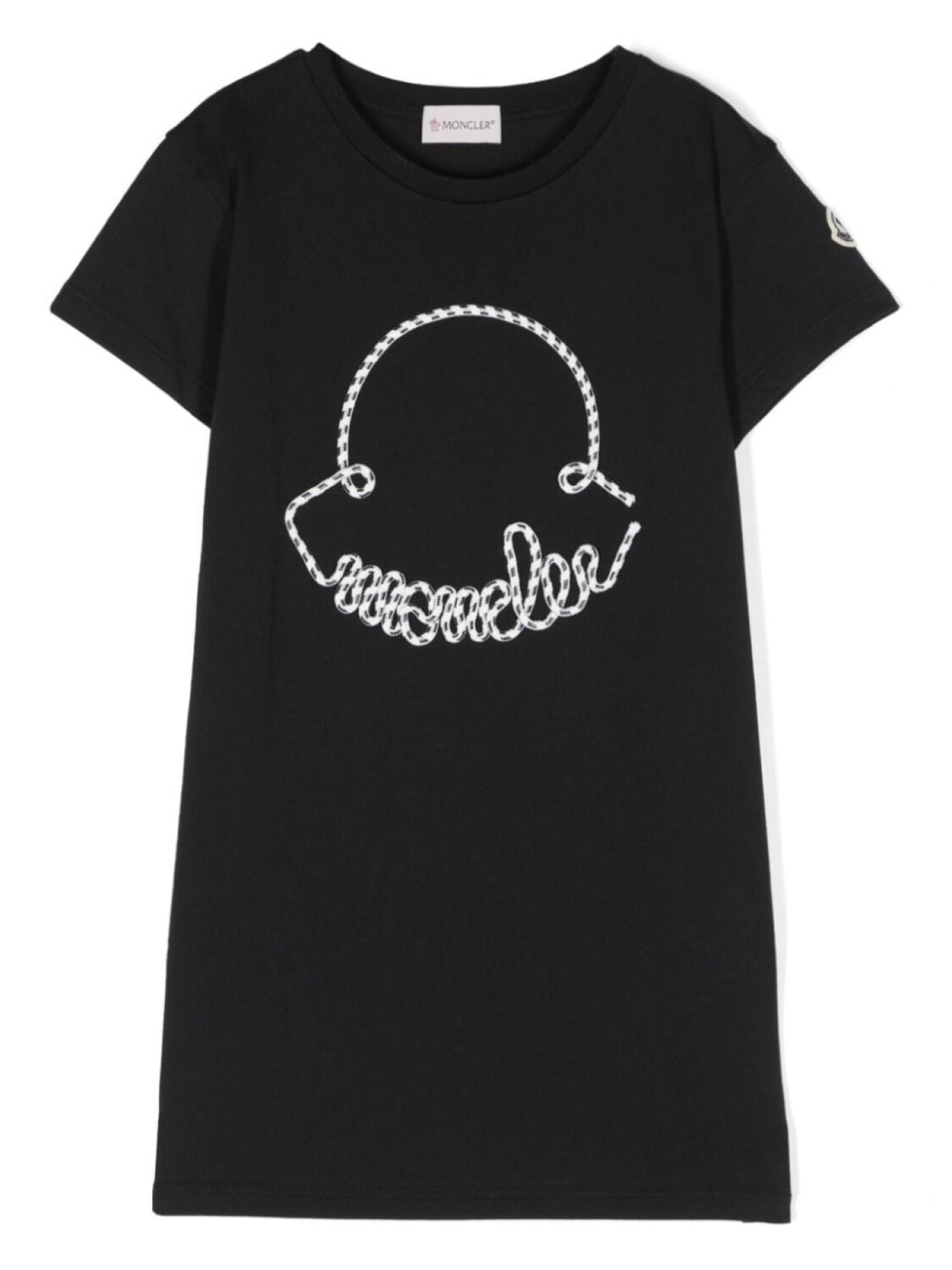 Платье с логотипом Moncler Enfant, черный
Платье с логотипом Moncler Enfant, черный