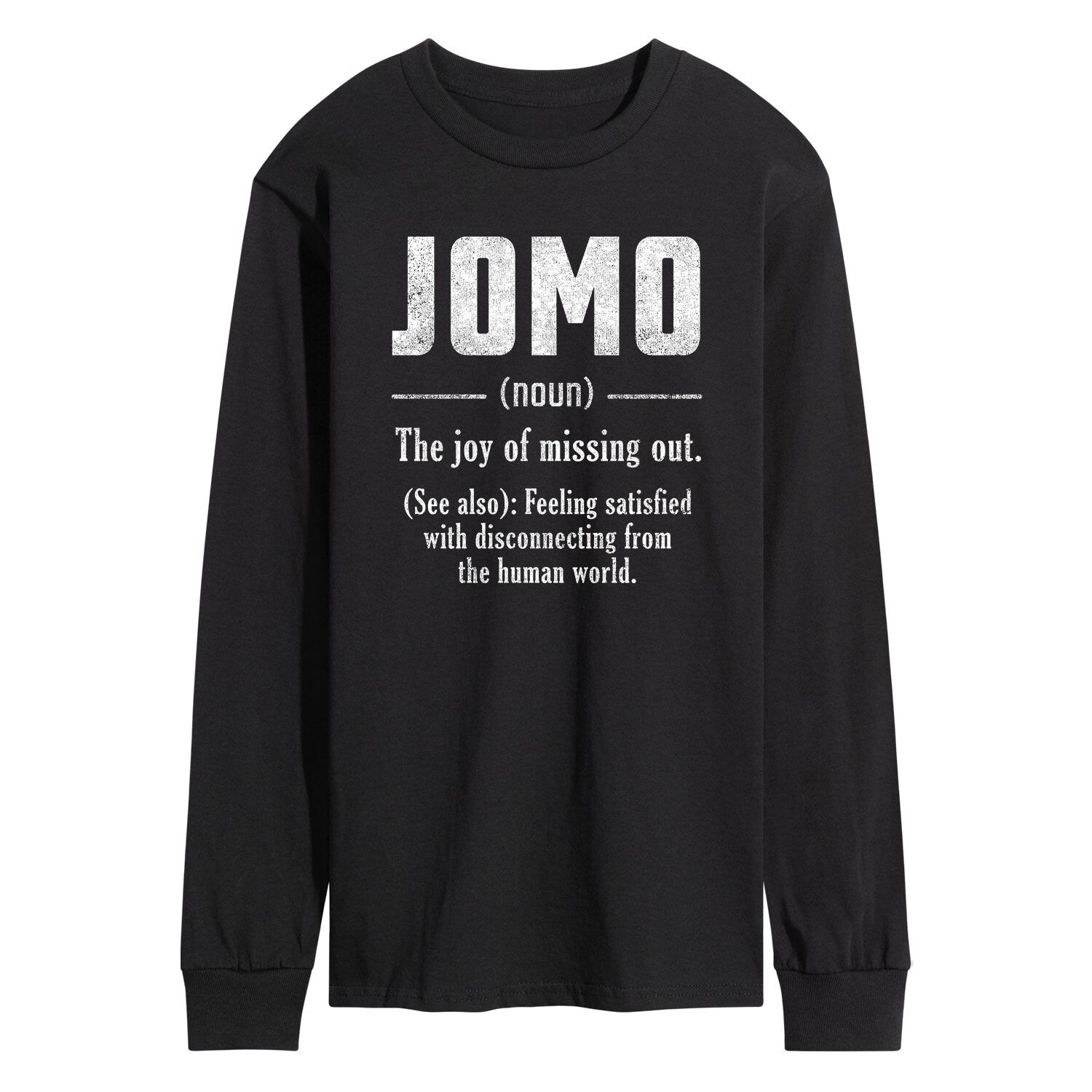 Мужская футболка с длинным рукавом и рисунком JOMO Licensed Character
Мужская футболка с длинным рукавом и рисунком JOMO Licensed Character