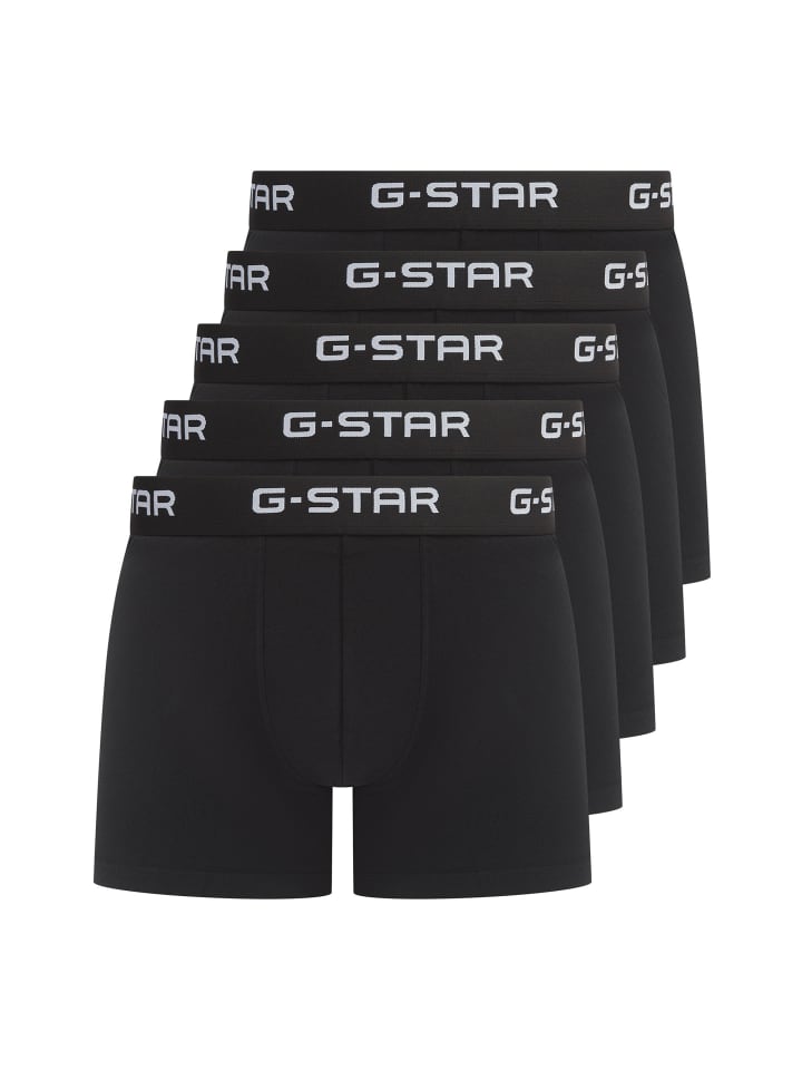 G-Star Комплект из 5 боксерских трусов черного цвета
G-Star Комплект из 5 боксерских трусов черного цвета