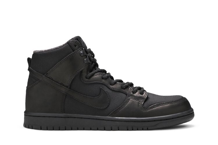 Кроссовки Nike SB Zoom Dunk High Pro BOTA 'Black', черный 
Кроссовки Nike SB Zoom Dunk High Pro BOTA 'Black', черный