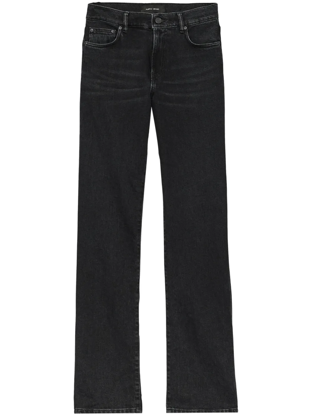 Расклешенные джинсы с вырезом Purple Brand, черный
Расклешенные джинсы с вырезом Purple Brand, черный