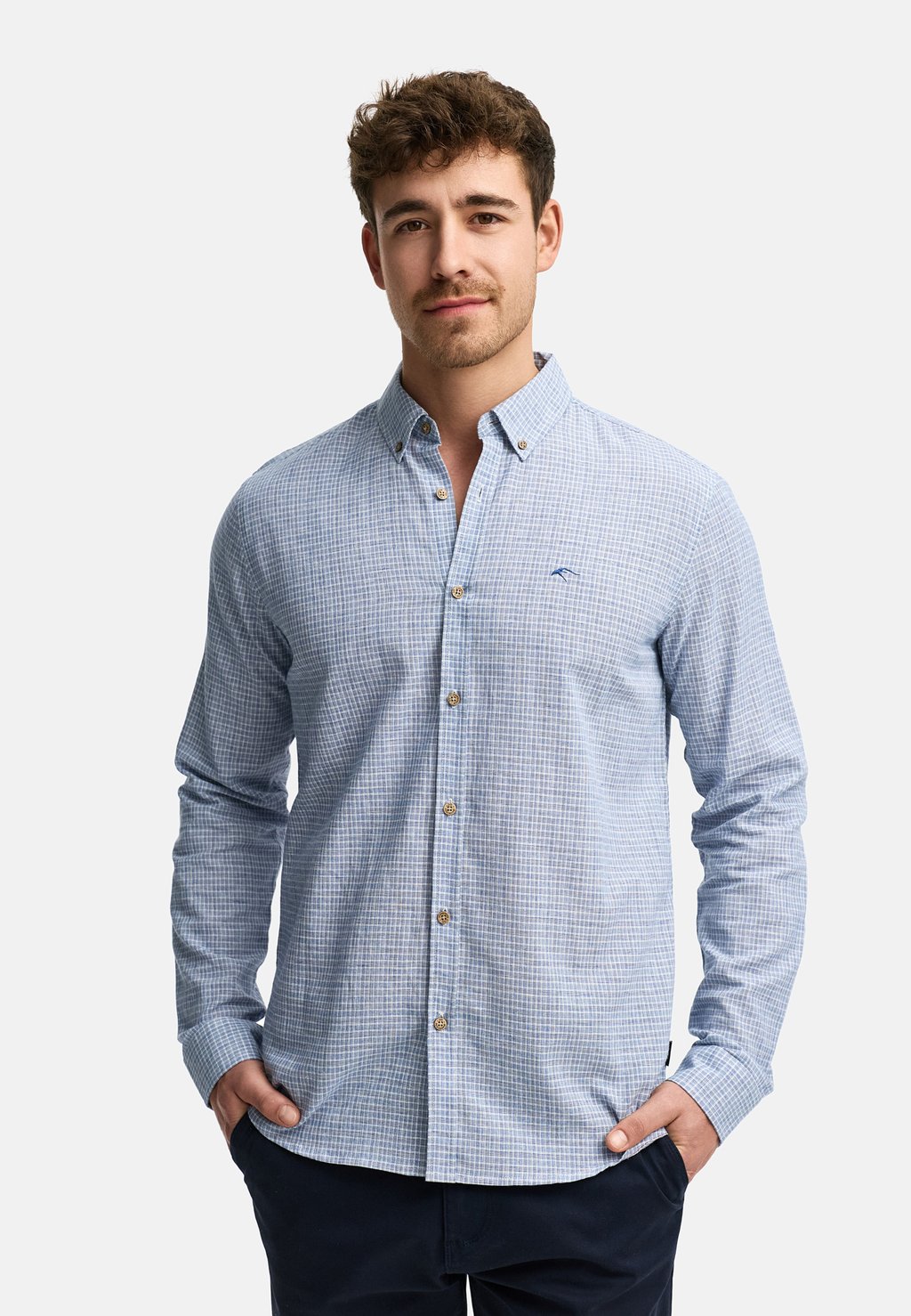 Рубашка INDICODE JEANS, цвет Teal 
Рубашка INDICODE JEANS, цвет Teal