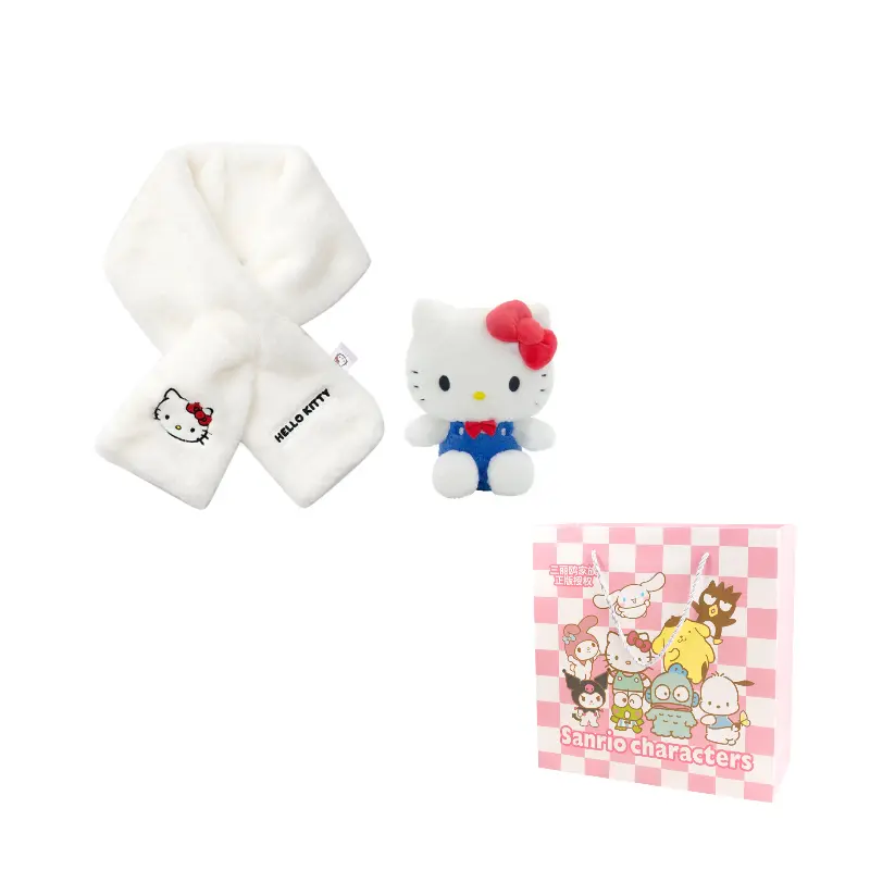 Sanrio Вязаный шарф Hello Kitty X Hello Kitty унисекс, Hello Kitty Scarf+Large Doll
Sanrio Вязаный шарф Hello Kitty X Hello Kitty унисекс, Hello Kitty Scarf+Large Doll