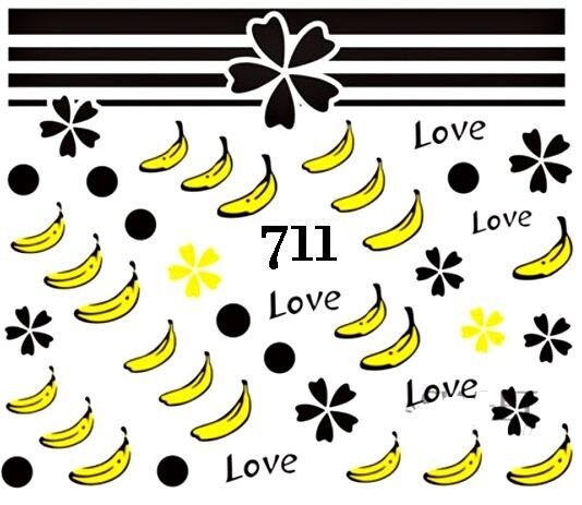 Водные наклейки для ногтей - №711, Raisin
Водные наклейки для ногтей - №711, Raisin