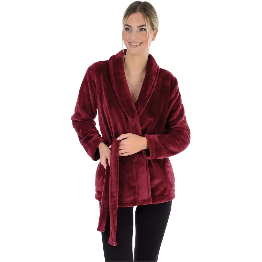 Женский халат 6604, 1 шт., непревзойденно мягкий Wewo Fashion, бордовый
Женский халат 6604, 1 шт., непревзойденно мягкий Wewo Fashion, бордовый