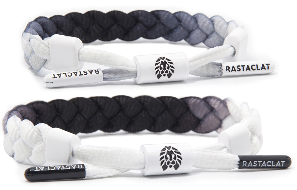 Rastaclat Браслеты из полиэстера Unisex Black White Gradient
Rastaclat Браслеты из полиэстера Unisex Black White Gradient