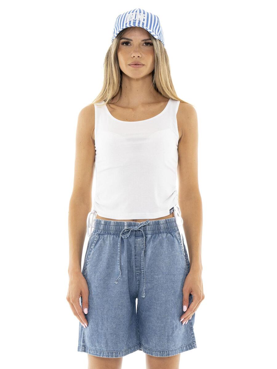 LEONE 1947 APPAREL Женская майка в рубчик со шнурками Leone Fancy Stripes
LEONE 1947 APPAREL Женская майка в рубчик со шнурками Leone Fancy Stripes