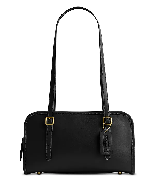 Сумка-Мешок на плечо с застежкой-молнией и перчатками Coach, черный
Сумка-Мешок на плечо с застежкой-молнией и перчатками Coach, черный