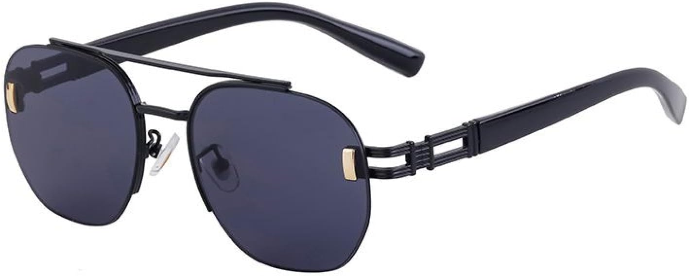 Винтажные солнцезащитные очки в металлической оправе для мужчин, роскошные, классические, увеличенного размера, для вождения, с защитой от УФ-излучения UV400 TVTBBVV, C1blackgray
Винтажные солнцезащитные очки в металлической оправе для мужчин, роскошные, классические, увеличенного размера, для вождения, с защитой от УФ-излучения UV400 TVTBBVV, C1blackgray