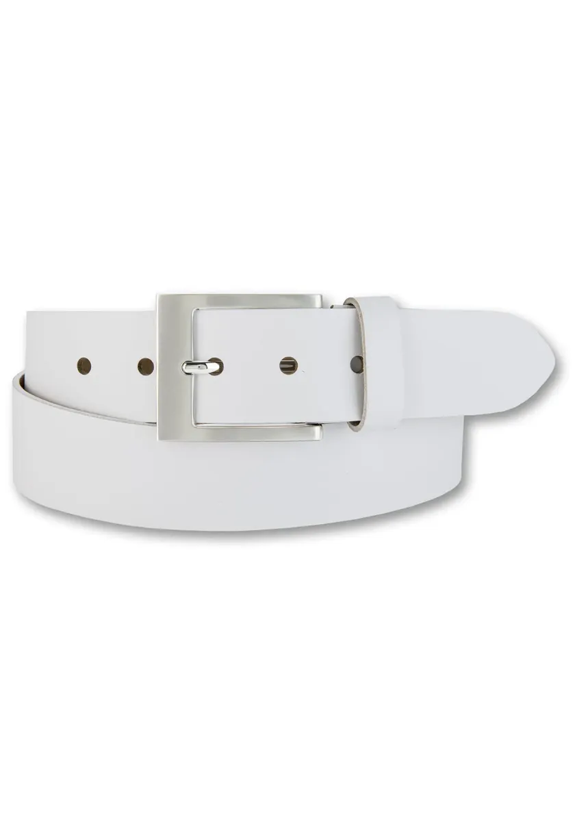 Кожаный ремень BERND GÖTZ, джинсовый ремень с квадратной пряжкой, белый
Кожаный ремень BERND GÖTZ, джинсовый ремень с квадратной пряжкой, белый