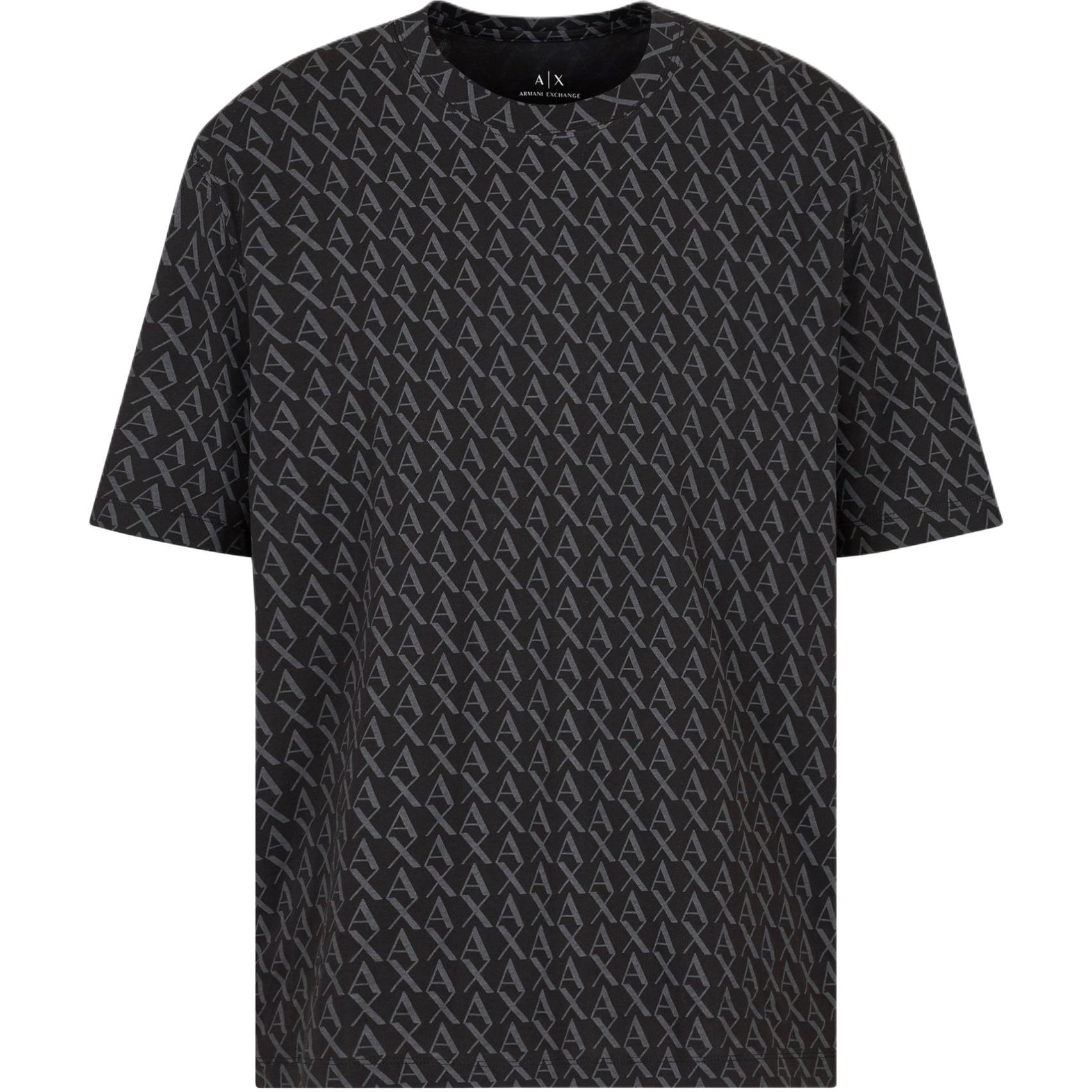 Футболка с монограммой Armani Exchange, черный
Футболка с монограммой Armani Exchange, черный