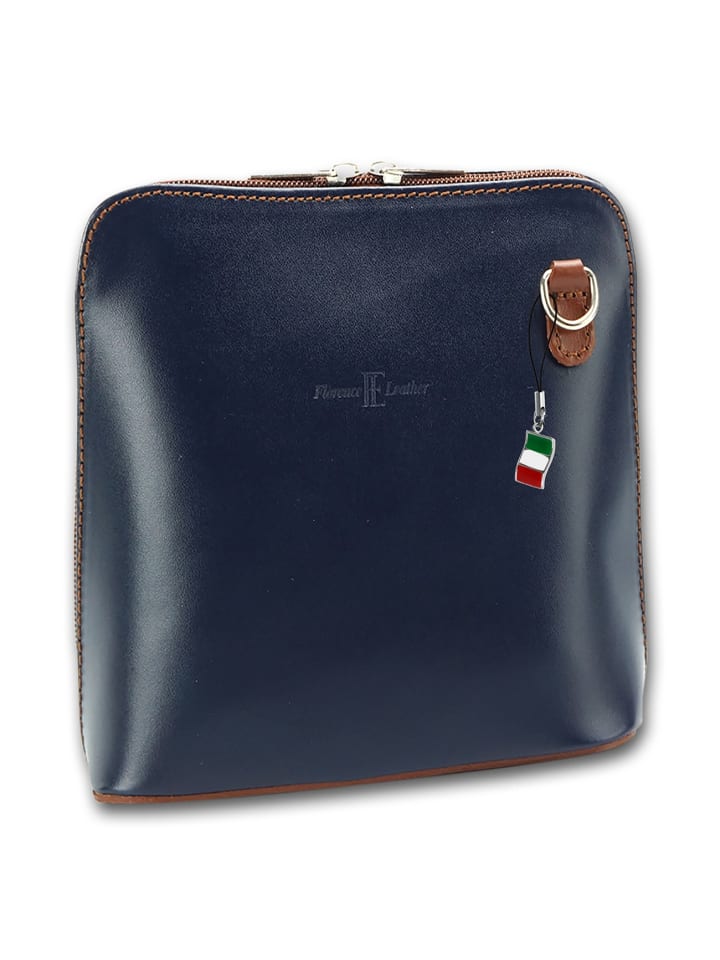 Кожаная сумка через плечо, сумка Florence, сине-коричневого цвета, примерно 17 см Florence
Кожаная сумка через плечо, сумка Florence, сине-коричневого цвета, примерно 17 см Florence