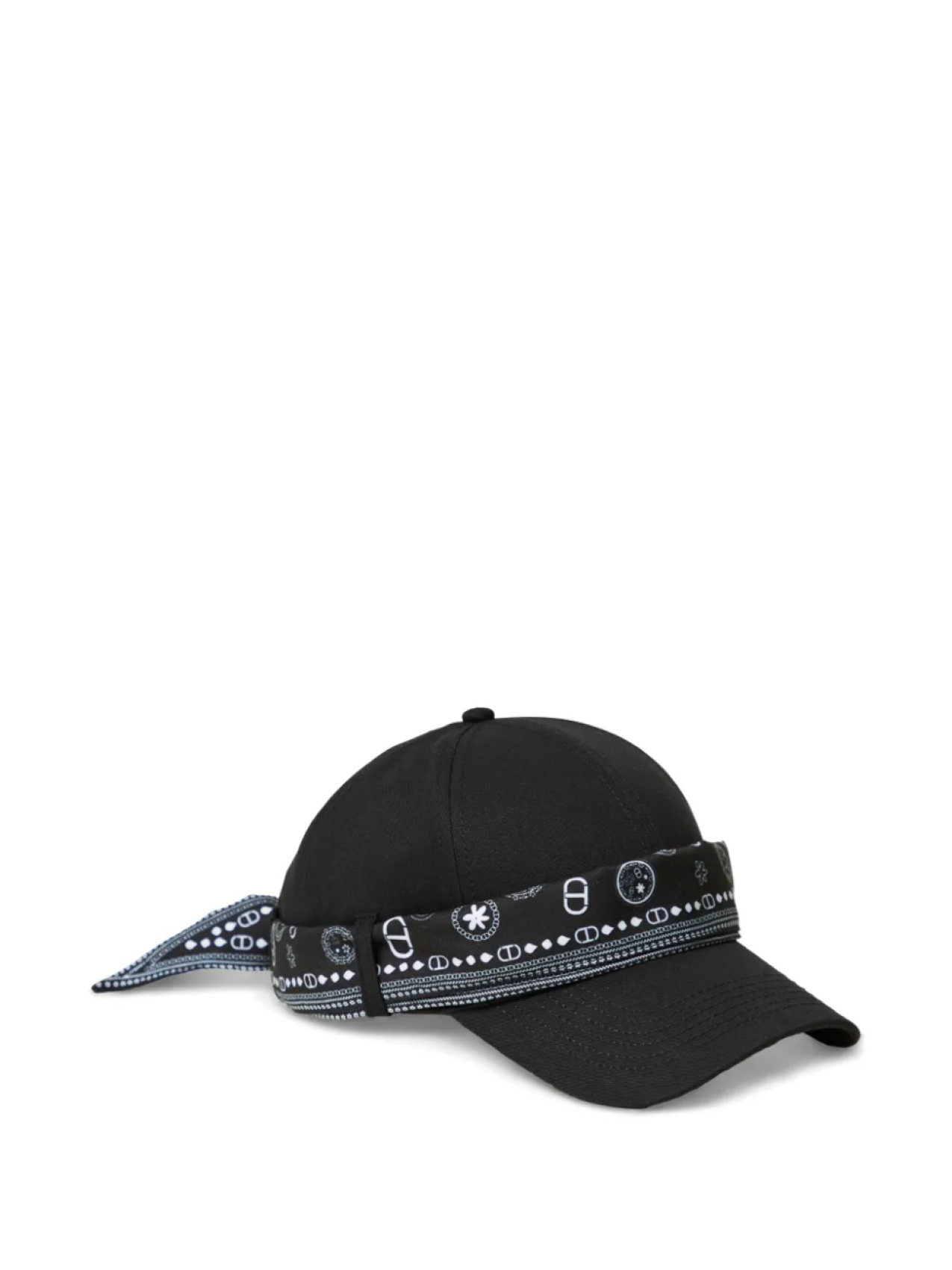 Кепка с отделкой в виде банданы TWINSET, черный
Кепка с отделкой в виде банданы TWINSET, черный