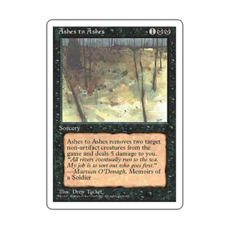 CCG Пепел к праху (U), MTG - 4th Edition
CCG Пепел к праху (U), MTG - 4th Edition