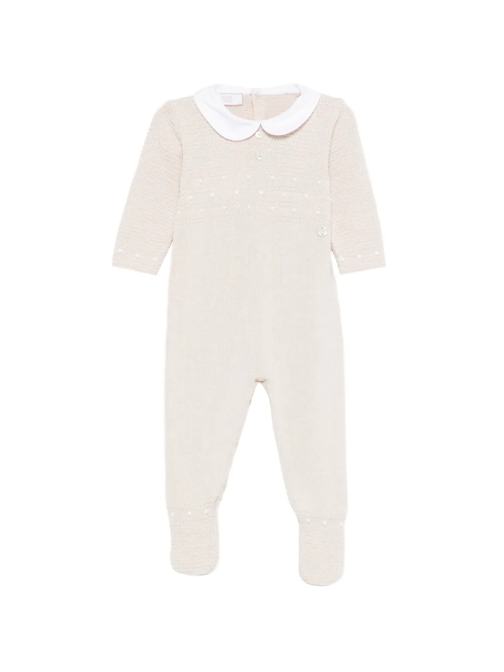 Комбинезон в горошек с воротником Paz Rodriguez, бежевый
Комбинезон в горошек с воротником Paz Rodriguez, бежевый