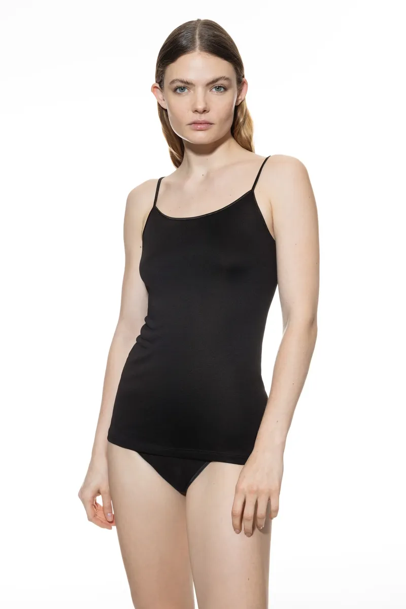 Топ Mey спагетти "EMOTION", без громоздких боковых швов, черный
Топ Mey спагетти "EMOTION", без громоздких боковых швов, черный