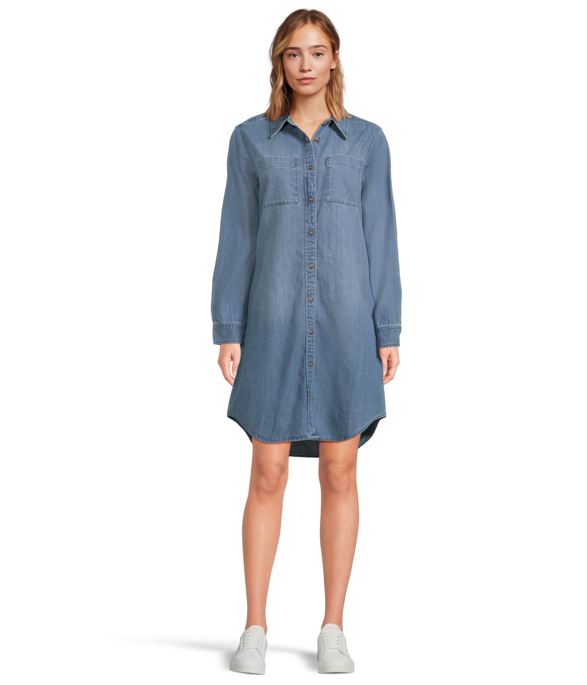 Платье L.L.Bean Heritage Washed Denim Shirt Dress, цвет Medium Blue
Платье L.L.Bean Heritage Washed Denim Shirt Dress, цвет Medium Blue