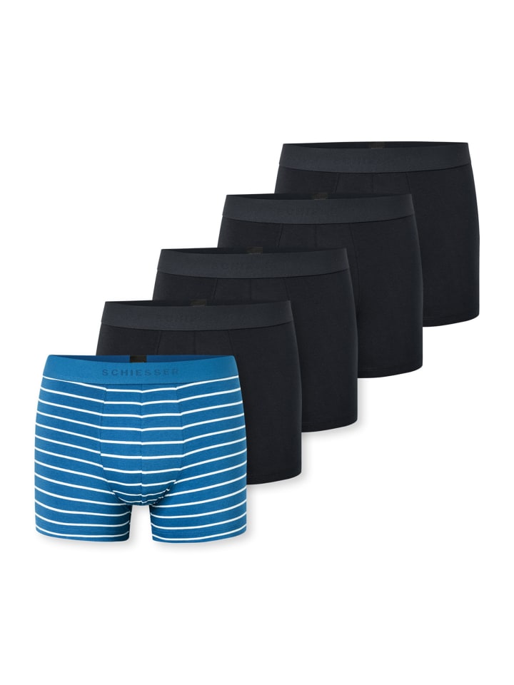 Трусы Schiesser, черный/синий
Трусы Schiesser, черный/синий