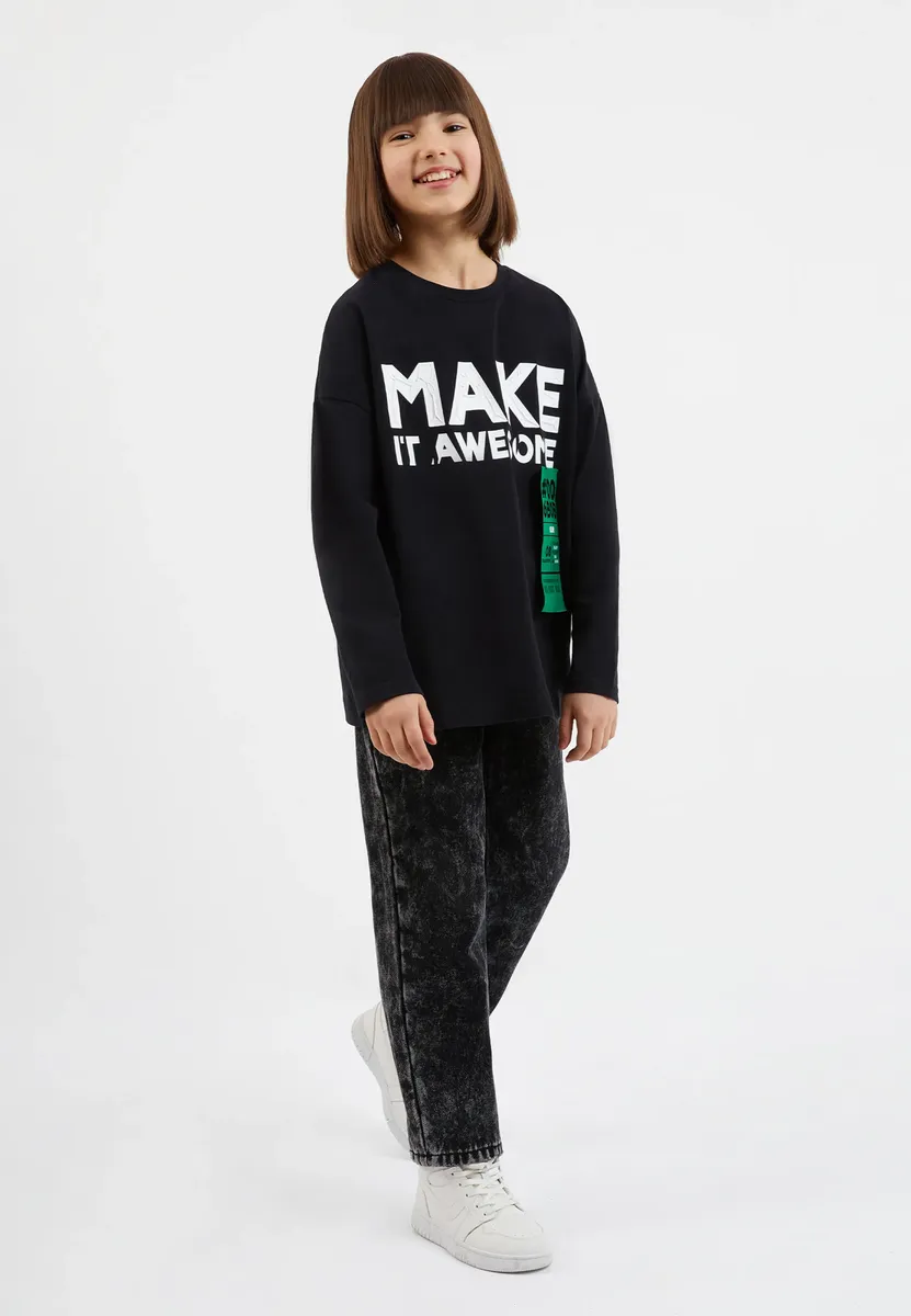 Gulliver Комфортные джинсы на теплой флисовой подкладке, черный
Gulliver Комфортные джинсы на теплой флисовой подкладке, черный